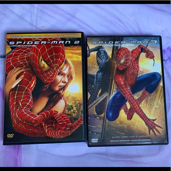 SpiderMan 2 & 3 movies - Picture 1 of 8